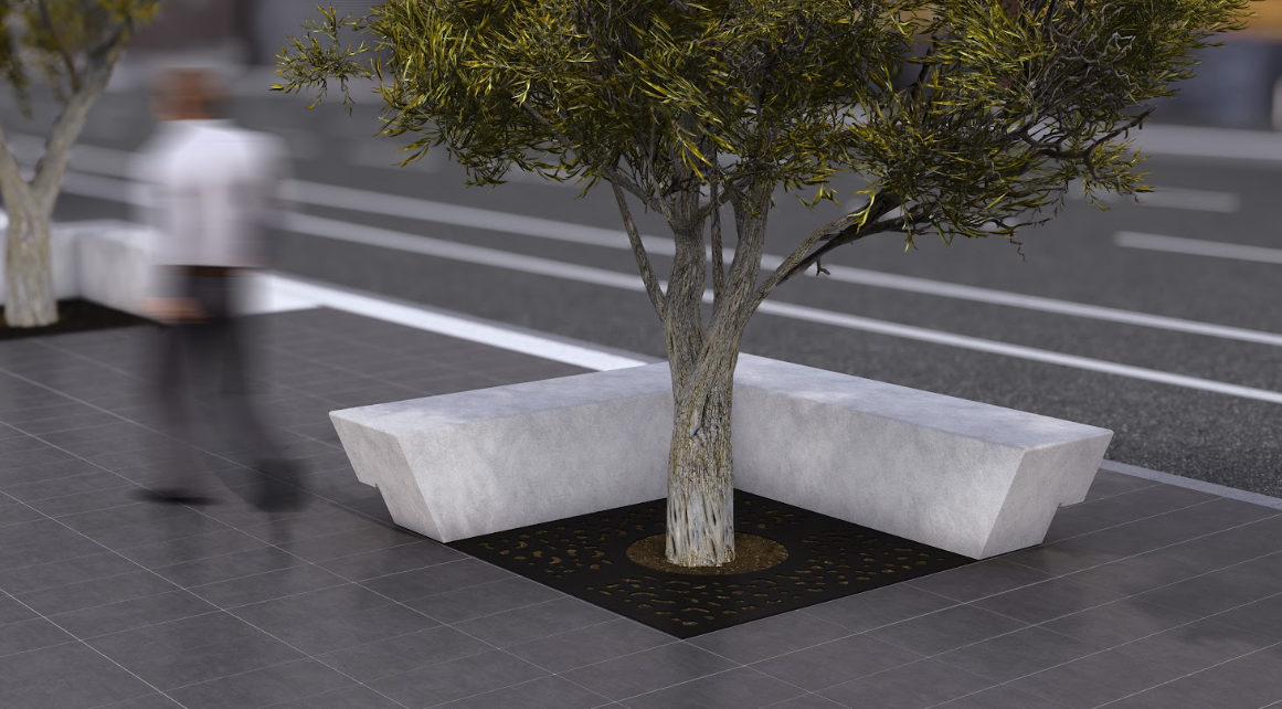 Next Led Corner Bench
