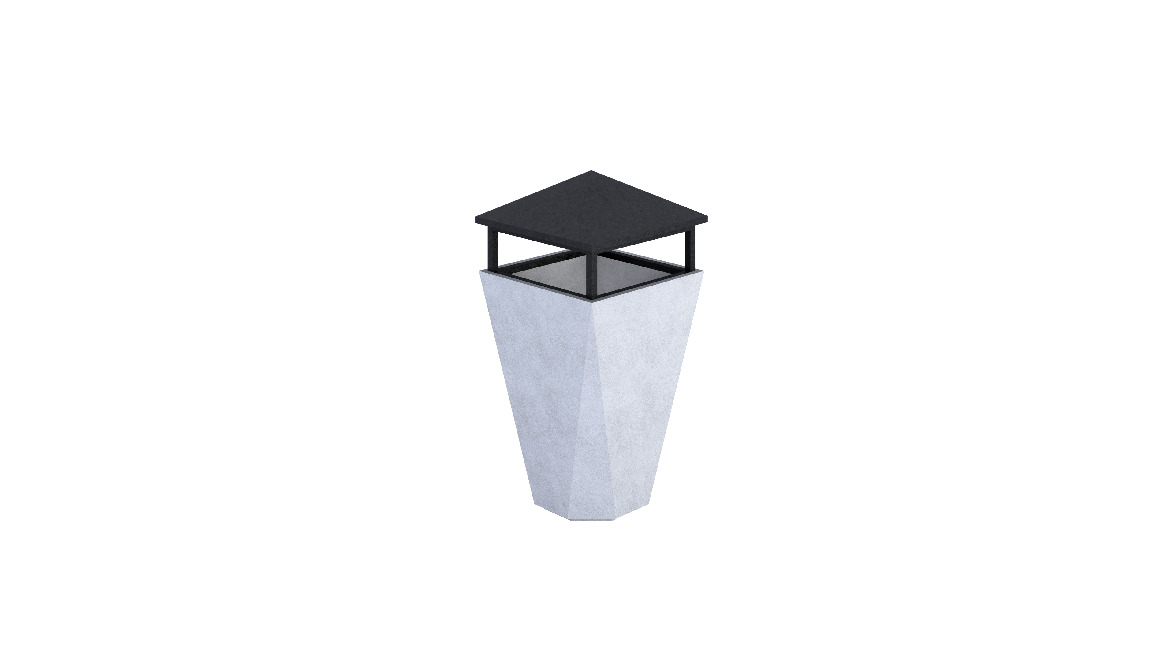 Geo Trash Bin