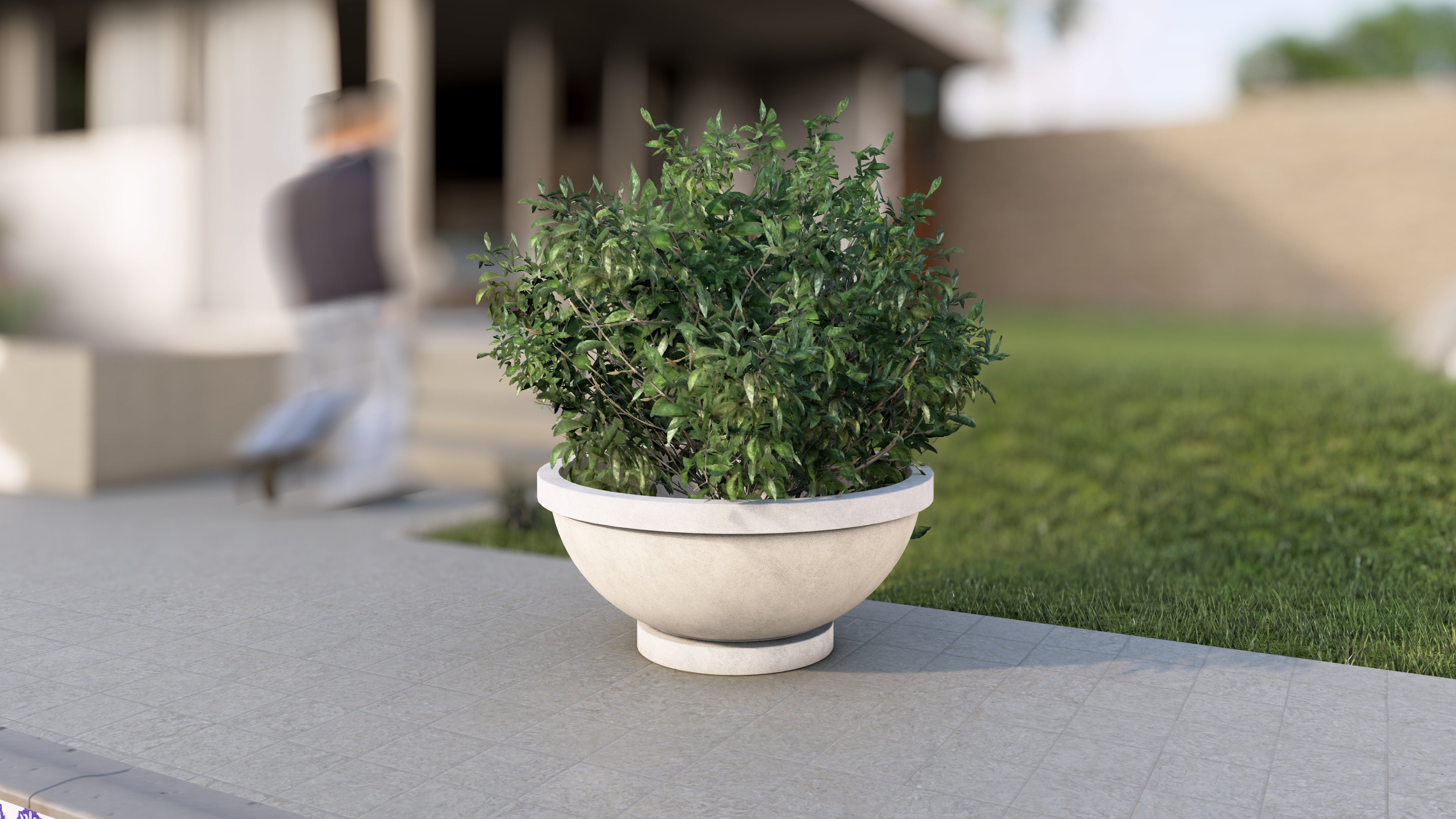 Half Sphere Classical Pot