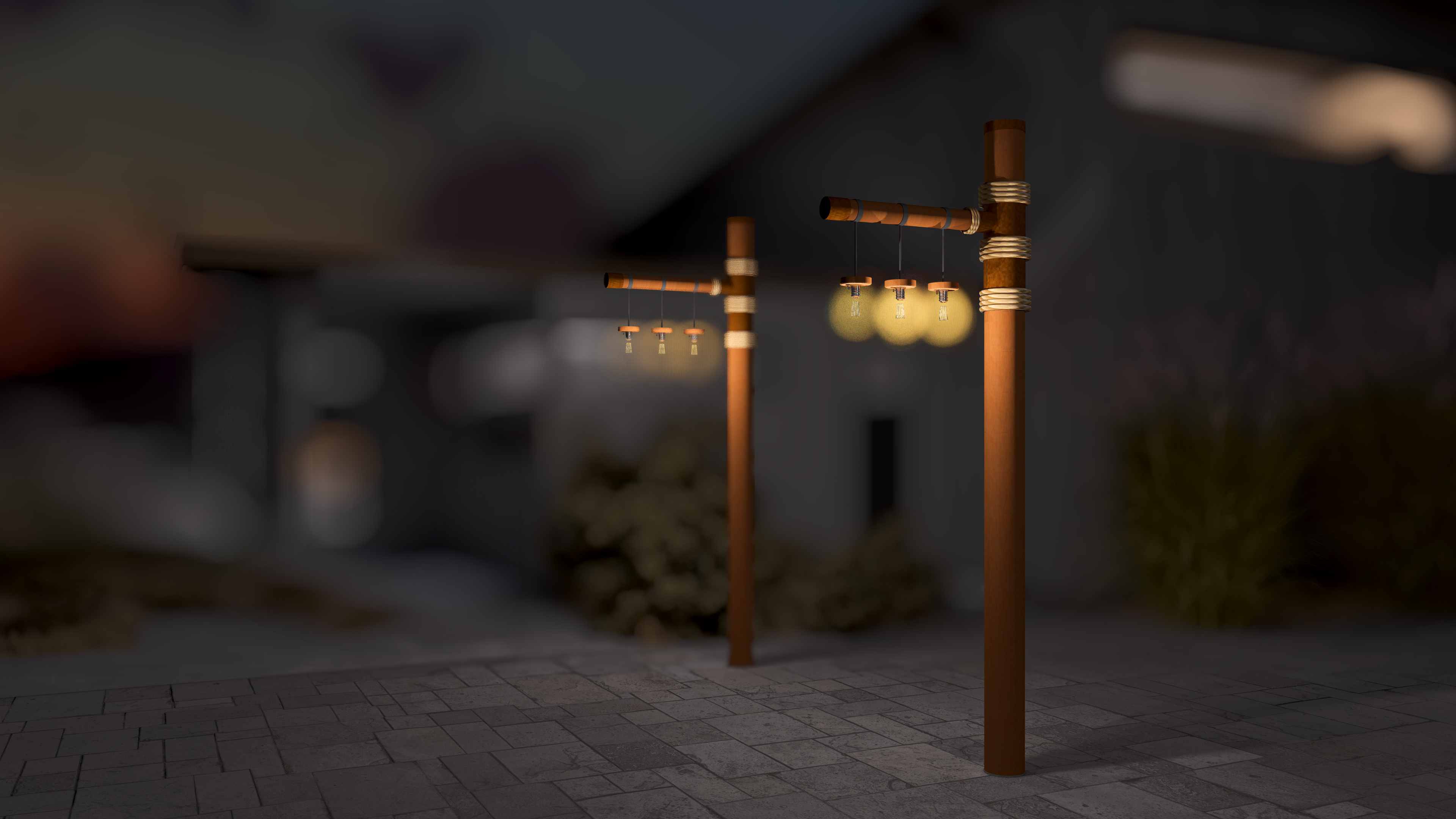Vintage Post Light