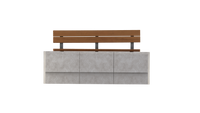 Three Blocks In/Out Bench